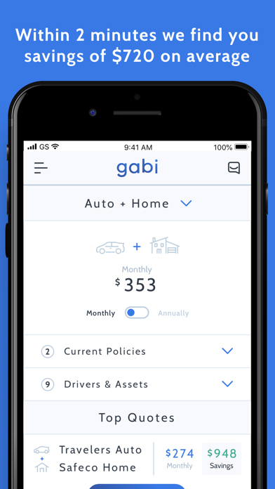 Gabi - Car & Home Insurance screenshot 4