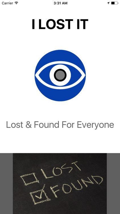 I Lost It - Lost & Found