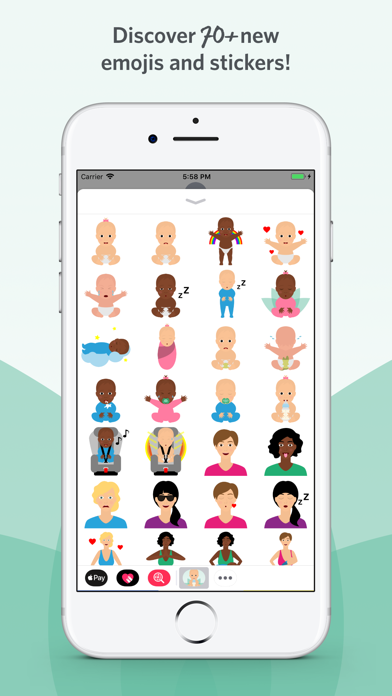 How to cancel & delete Maternity Emojis from iphone & ipad 1