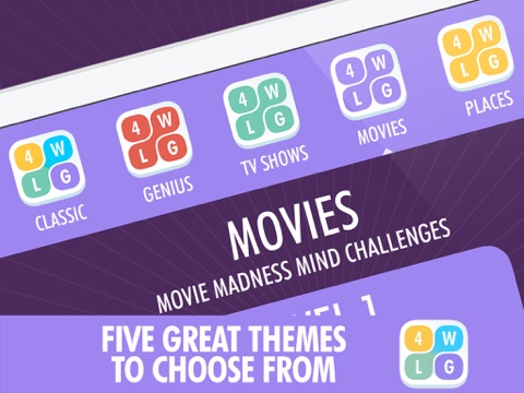 Four Word Link Game HD - náhled