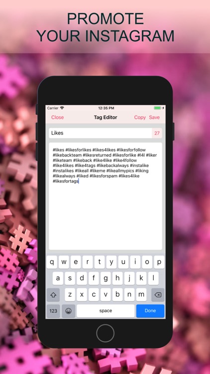 tags for likes followers screenshot 2 - copy instagram followers app