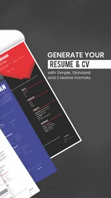 Snímek 5 Resume Creator Pro CV Designer iphone