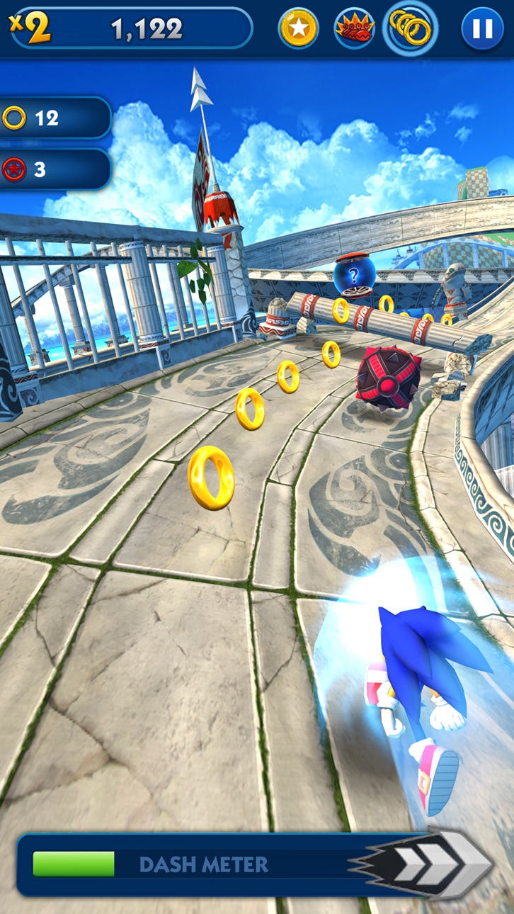 Sonic Dash - Free Hack screenshot 1 - iOS game interface