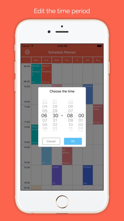 Schedule Planner - Daily Calendar, Class Schedule