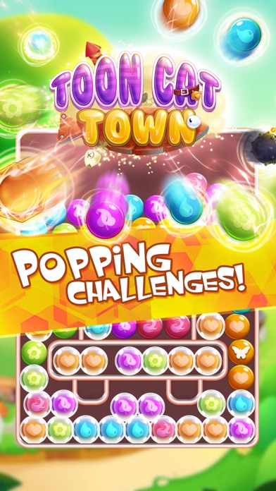 TOON CAT TOWN: POP CRUSH BLAST 3.0.0 IOS GAME GIẢI TRÍ TOON CAT TOWN: POP CRUSH BLAST 3.0.0 IOS