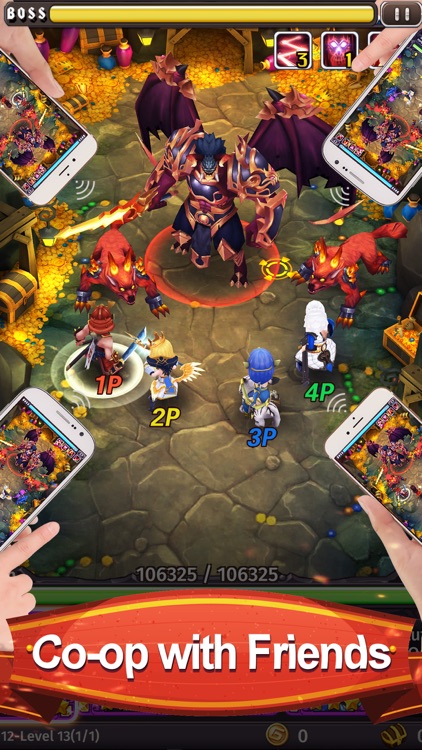 Hyper Heroes: Marble-Like RPG screenshot-3