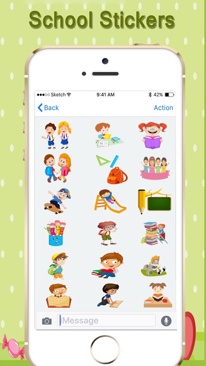 School Stickers Pack