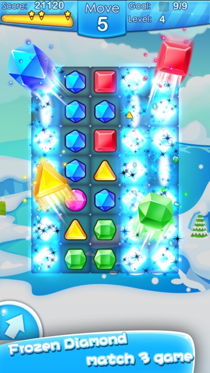 Frozen Pop Fun - Match 3 Games