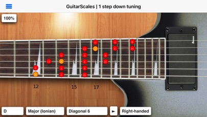 Guitar scales and modes screenshot 4