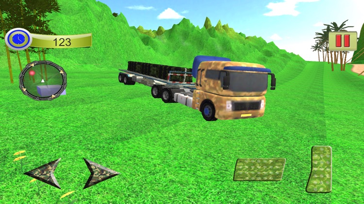 Offroad Cargo Army Truck Drive screenshot-3