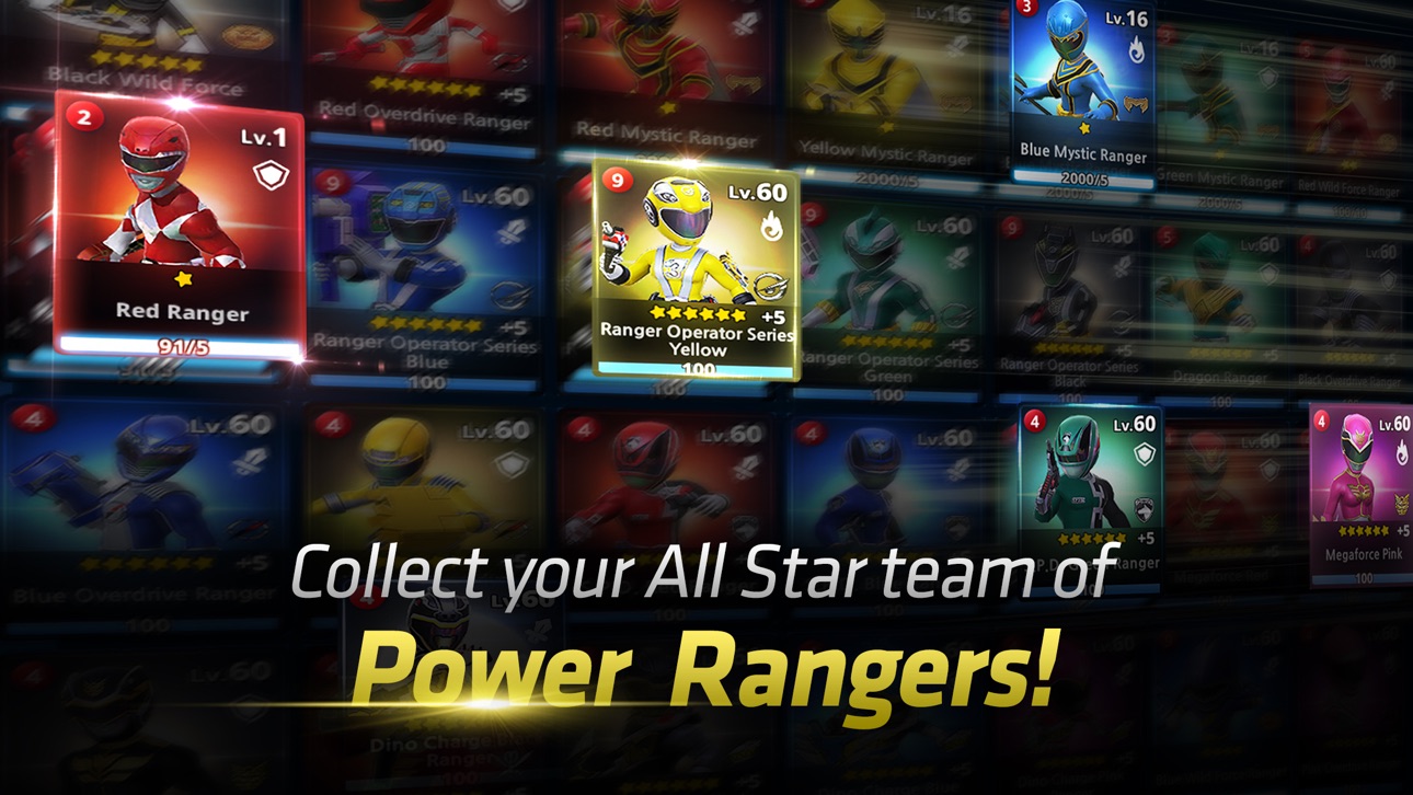 Power Rangers: All Stars Hack screenshot 2 - iOS game interface