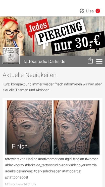 Tattoostudio Darkside