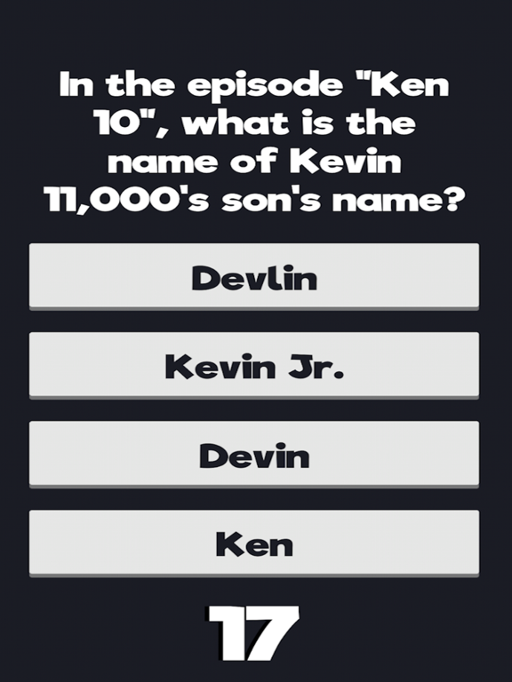 Trivia for Ben 10 на iPad
