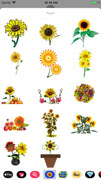 Sunflower Stickers