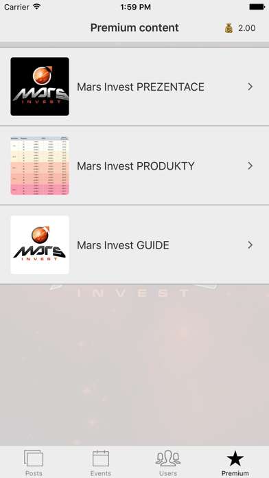 Mars Invest screenshot 3