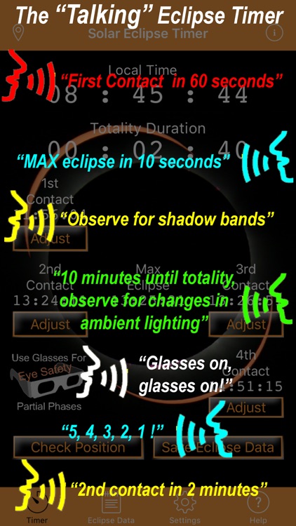 Solar Eclipse Timer