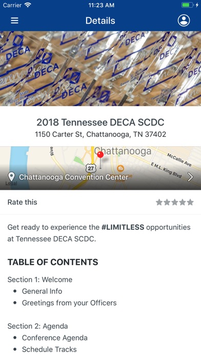 Tennessee DECA screenshot 2