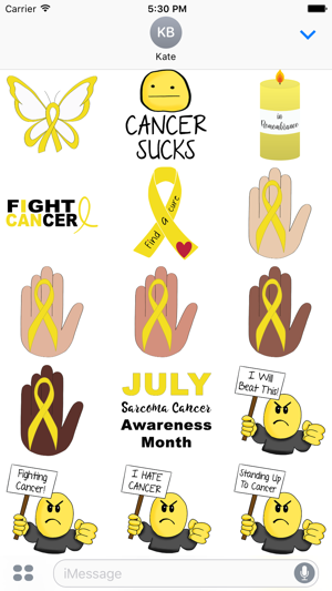 Sarcoma Cancer Stickers(圖2)-速報App