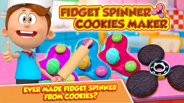 Fidget Spinner Cookie Maker! Hand Spinner Cookies(圖1)-速報App