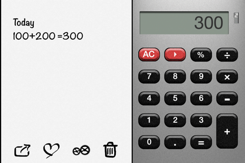 Notebook calculator (ge-calc) screenshot 3