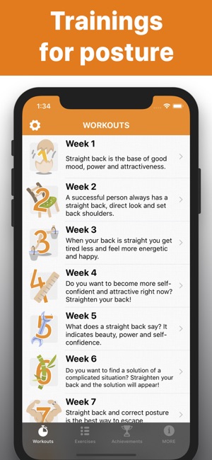 Posture - trainings for back(圖1)-速報App