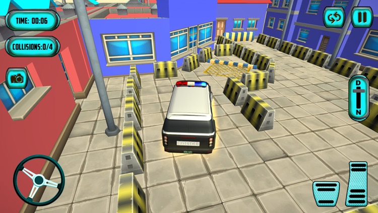 Police Cop Car Parking Sim screenshot-3