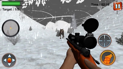 Wolf killing Adventure In Snowfall screenshot 3