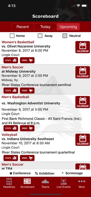 IU East Red Wolves Athletics(圖2)-速報App