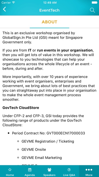 EventTech for Gov SG screenshot 4