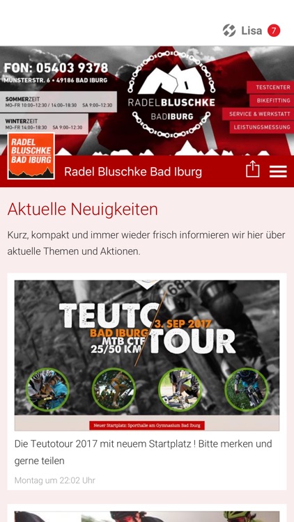 Radel Bluschke Bad Iburg