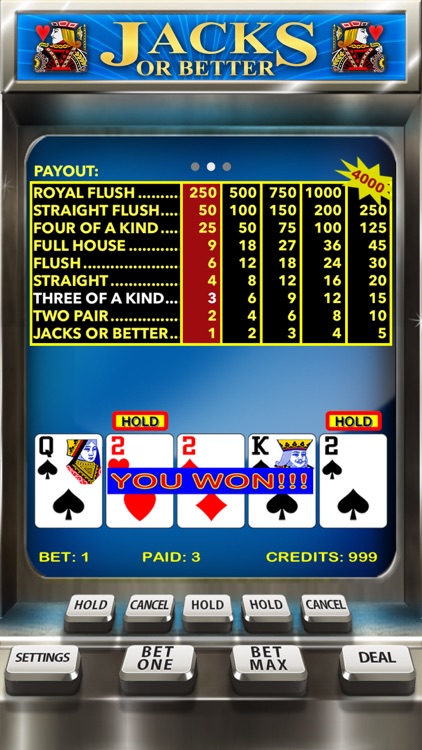 Video Poker Casino - Card Game