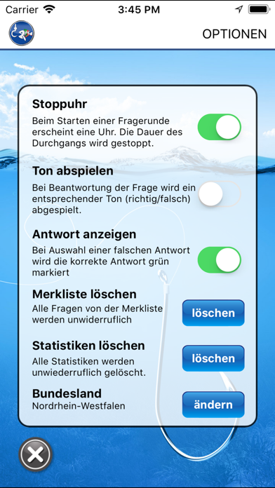Angelschein Trainer App Screenshot