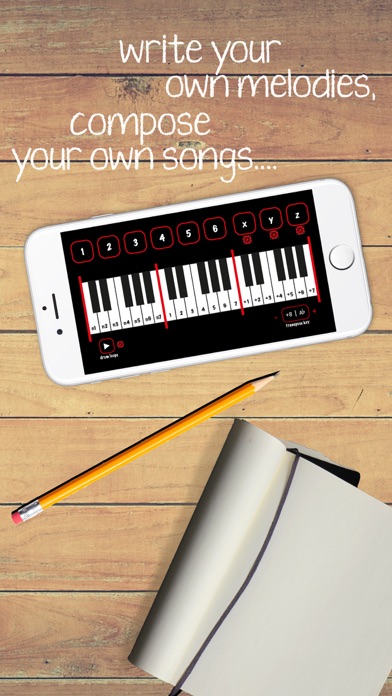 Scale Numbers Midi Piano screenshot 2