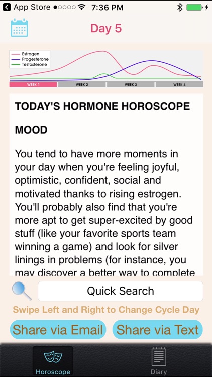Hormone Horoscope Pro screenshot-1