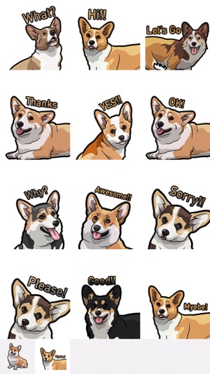 CorgiMojis - Corgi Emoji & Stickers(圖2)-速報App