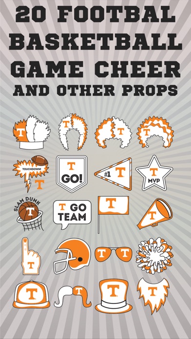 Tennessee Volunteers Selfie Stickers screenshot 3