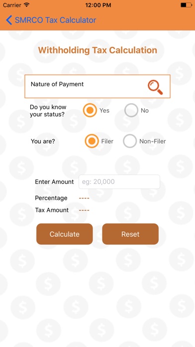 SMRCO Tax Calculator 2018 screenshot 4