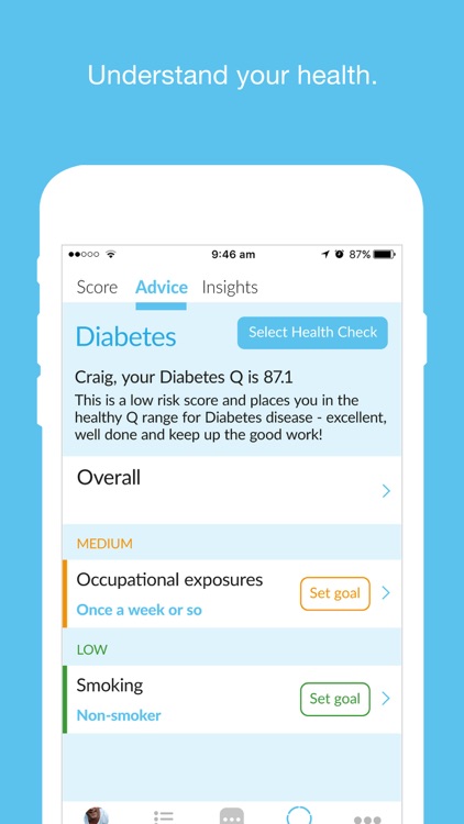 Quealth – Health Scoring App screenshot-3