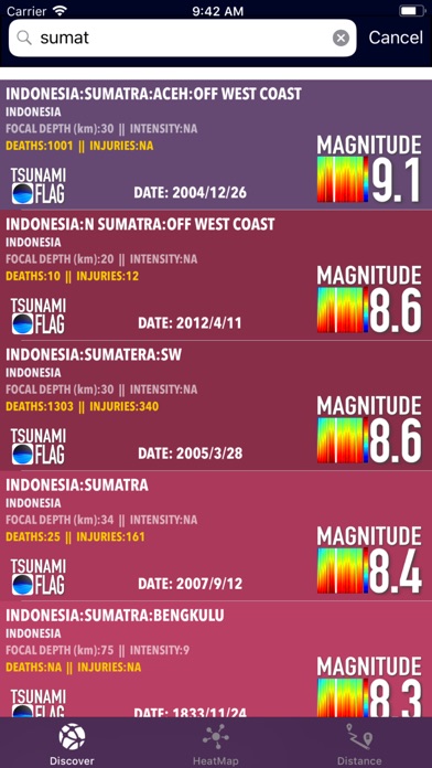 DataX Earthquake screenshot 2