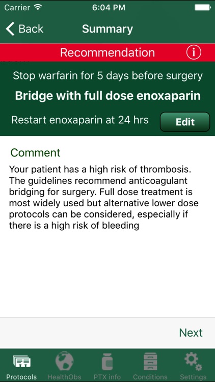 Reversing Warfarin screenshot-3