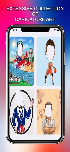 Cartoon Caricature Face Camera