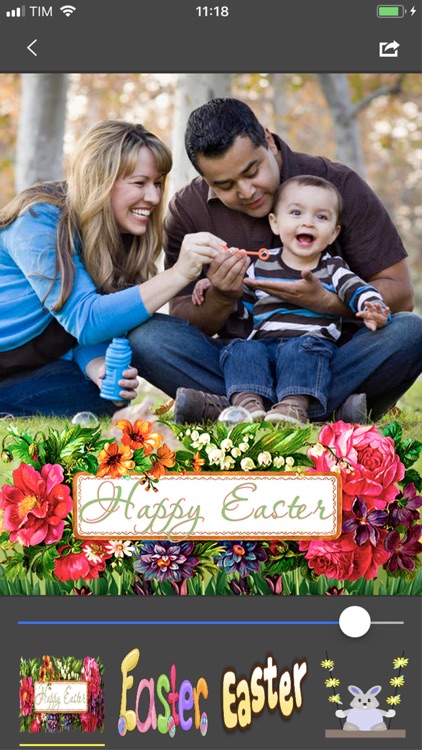 Easter Bunny - Photo Stickers