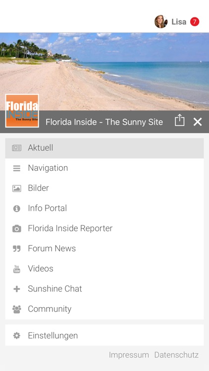 Florida Inside The Sunny Site