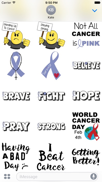 Esophageal Cancer Stickers screenshot 3
