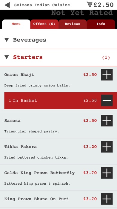 Solmans Indian Cuisine screenshot 3