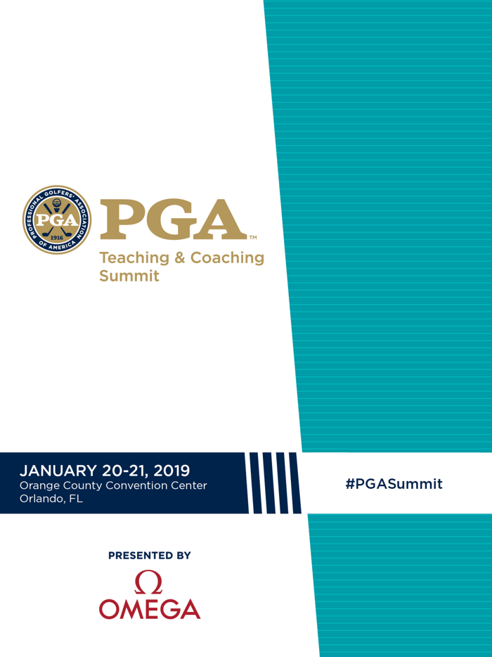 PGA Teaching  Coaching Summit