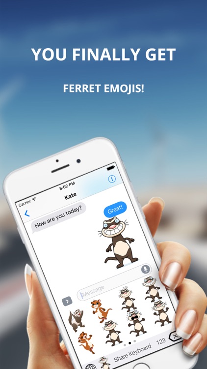 FerretEmoji Ferret Keyboard