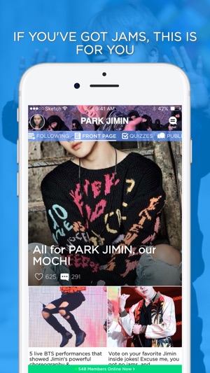 Jimin Amino for BTS Park Jimin(圖1)-速報App