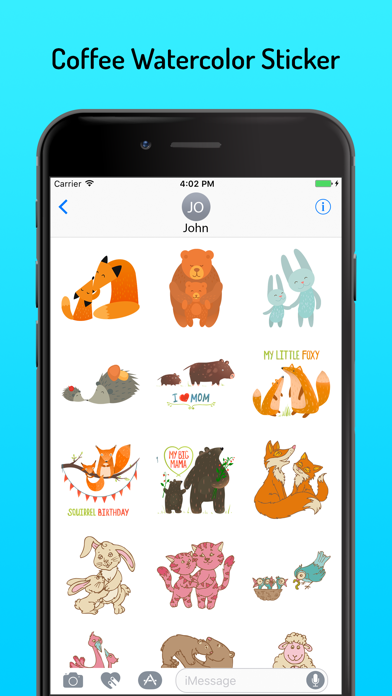 Animal Stickers Pack AniMojis screenshot 3