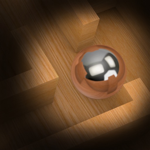 Wood Labyrinth Infinity Puzzle : The Silver Ball Traffic Maze Game - Free Edition Icon